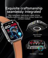 2026Hot AI-GPT Diagosis ECG Health SmartWatch Blood Pressure Lipid Uric Acid 650nm Dual-Probelaser Heart Analysis Smart bracelet