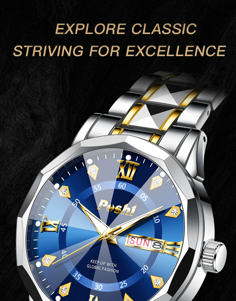 Men’s Dual Calendar Business Watch