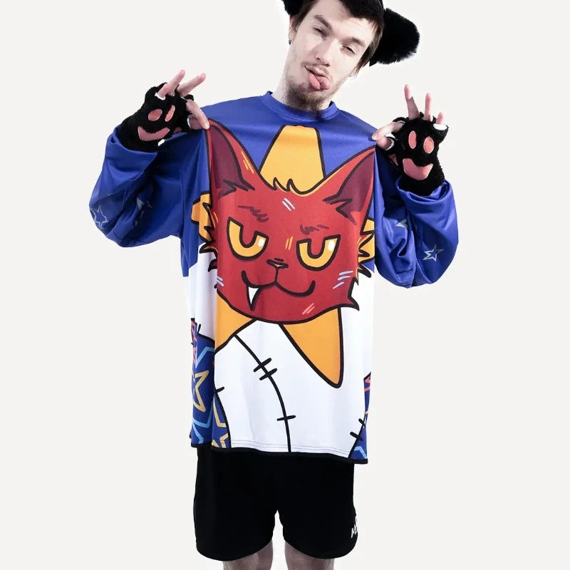 Mesh KSB Murzik Long Sleeve Baseball Jersey