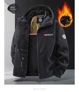 Men's Hooded Fleece Jacket – Warm Outdoor Layer