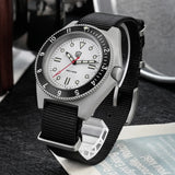 Watchdives WD1972 Quartz Watch VH31 Sweep Seconds Movement Sapphire Crystal BGW9 Luminous 20Bar Waterproof Vintage Men Watches