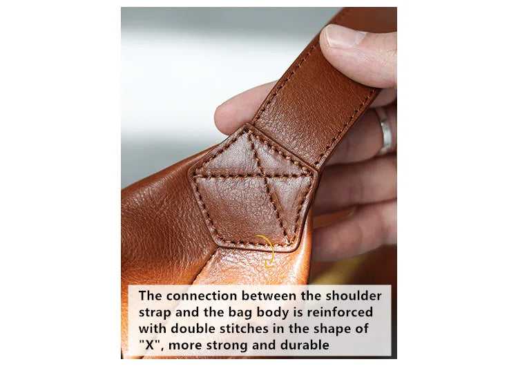 2023 Fashion Real Leather Crossbody Bags For Women Luxury Soft Cowhide Shoulder Bag Practical And Portable