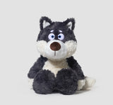 40cm Gray Wolf Plush Toy – Ultra-Soft Stuffed Animal