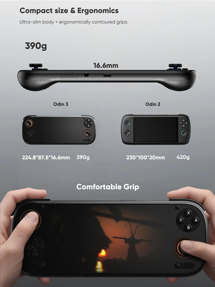AYN Odin 3 Android Handheld Gaming Console – AMOLED