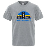 Never Forget Retro Graphic T-Shirt