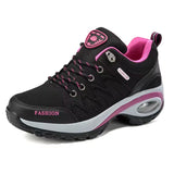 SALUDAS women casual sneakers Non-slip thick-soled height-enhancing casual running shoes light walking sheos