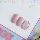 MIANEL 12ML Blue Nails Candy Party Nude Gel Nail Polish 2026 New Mint Green Dopamine Macaron Color Nail Polish Nail Art 1-12pcs