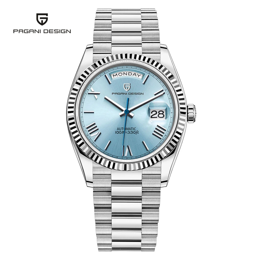 2026 New PAGANI DESIGN DD36 Men's Watches Gold Luxury Automatic Watch Men Mechanical Wristwatch Man Waterproof AR Sapphire Date