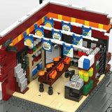 Spider Deli Apartment Building Blocks With 11 Figures Films Classic City Modular Assembly Model Kit Creative Toys Gifts 3559PCS