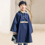 Kids' Cloak-Style Waterproof Poncho Raincoat