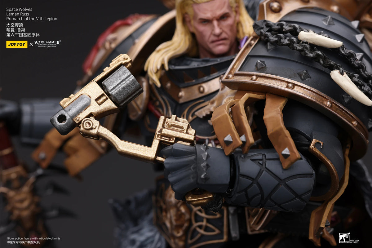 JOYTOY Warhammer 40k 1/18 Action Figures Space Wolves Leman Russ Primarch of the VIth Legion