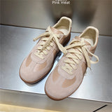 MORAZORA 20 Colors Ins New Genuine Suede Leather Women Flats Lace Up Colors Spring Summer Flat Shoes Casual Sneakers Footwear