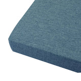 Linen Seat & Window Cushion with Zipper | Custom Sizes
