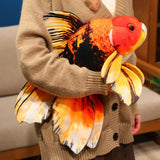 Goldfish  Lucky Koi Animals Plush Toys  Goldfish Cartoon Sift Dolls Kids Birthday Gifts Decor Throw Pillow Home Decor