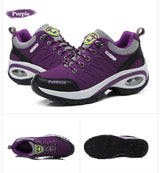 SALUDAS women casual sneakers Non-slip thick-soled height-enhancing casual running shoes light walking sheos