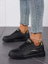 Baasploa Women’s Leather Platform Sneakers