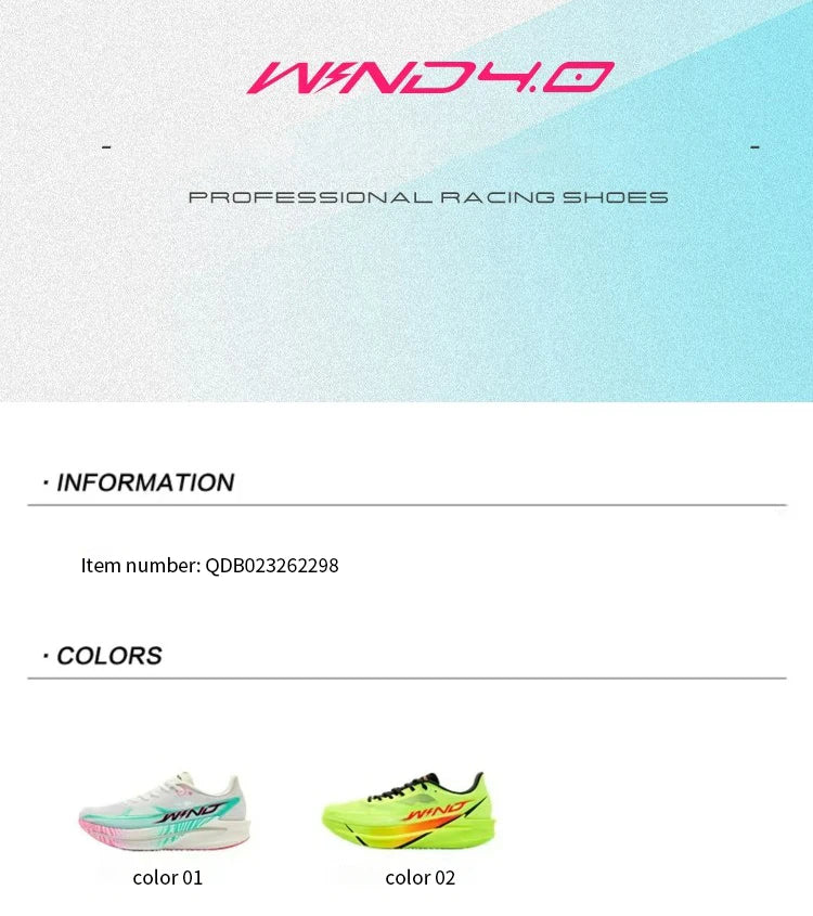 QIAODAN Man Trail Running Shoes 2026 WIND 4 Men's GYM Jogging Sport Shoes Mesh Breathable Athletic Running Sneakers QDB023262298