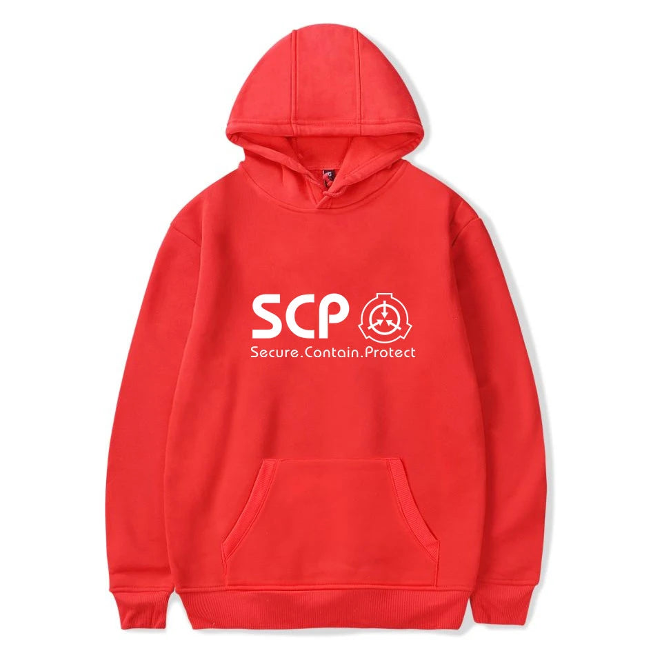 Scp Foundation Hoodie 2025 New Autumn Winter Fashion Men Women Soft Warm Casual Sweatshirt Black Comfortable streetwear