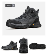 HUMTTO hiking shoes Men Winter Men outdoor Waterproof Sneakers Casual walking shoes women Trainers ankle trekking hunting boots
