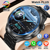 2026 Smart Watch Always display AMOLED NFC Bluetooth Call GPS trajectory Waterproof Health Sport Smartwatch Men for Android iOS
