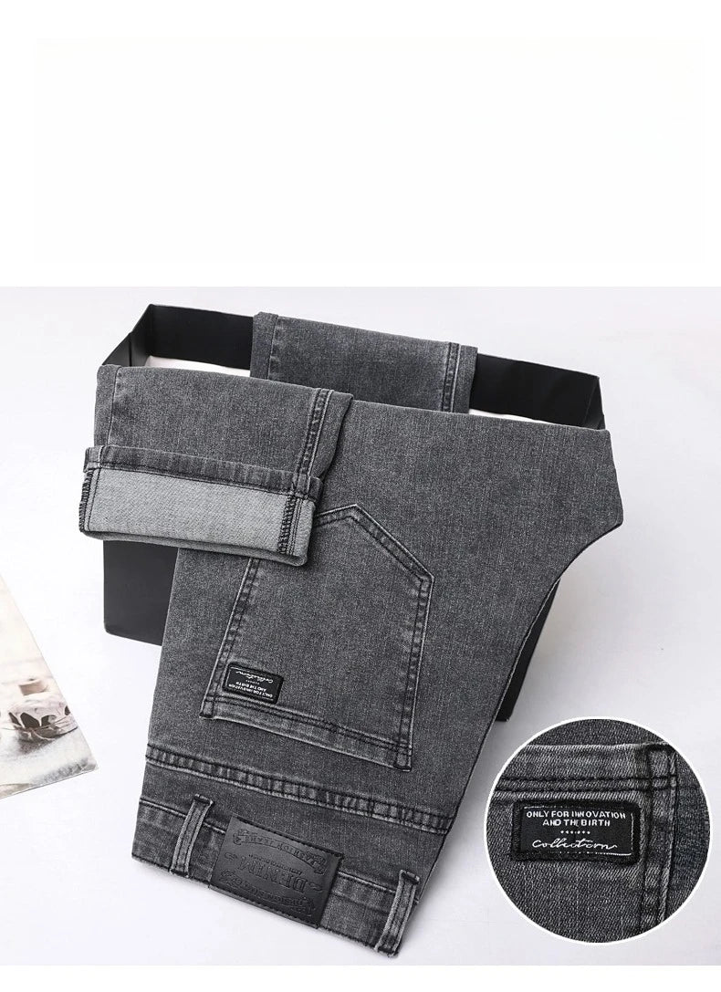 Men's Stretch Straight-Leg Jeans
