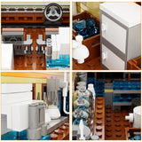 Technical Breaking Bad RV Adventure Camper Bus Car Model Building Blocks Fit Car Vehicle Assemble Bricks Toys For Avid Fans