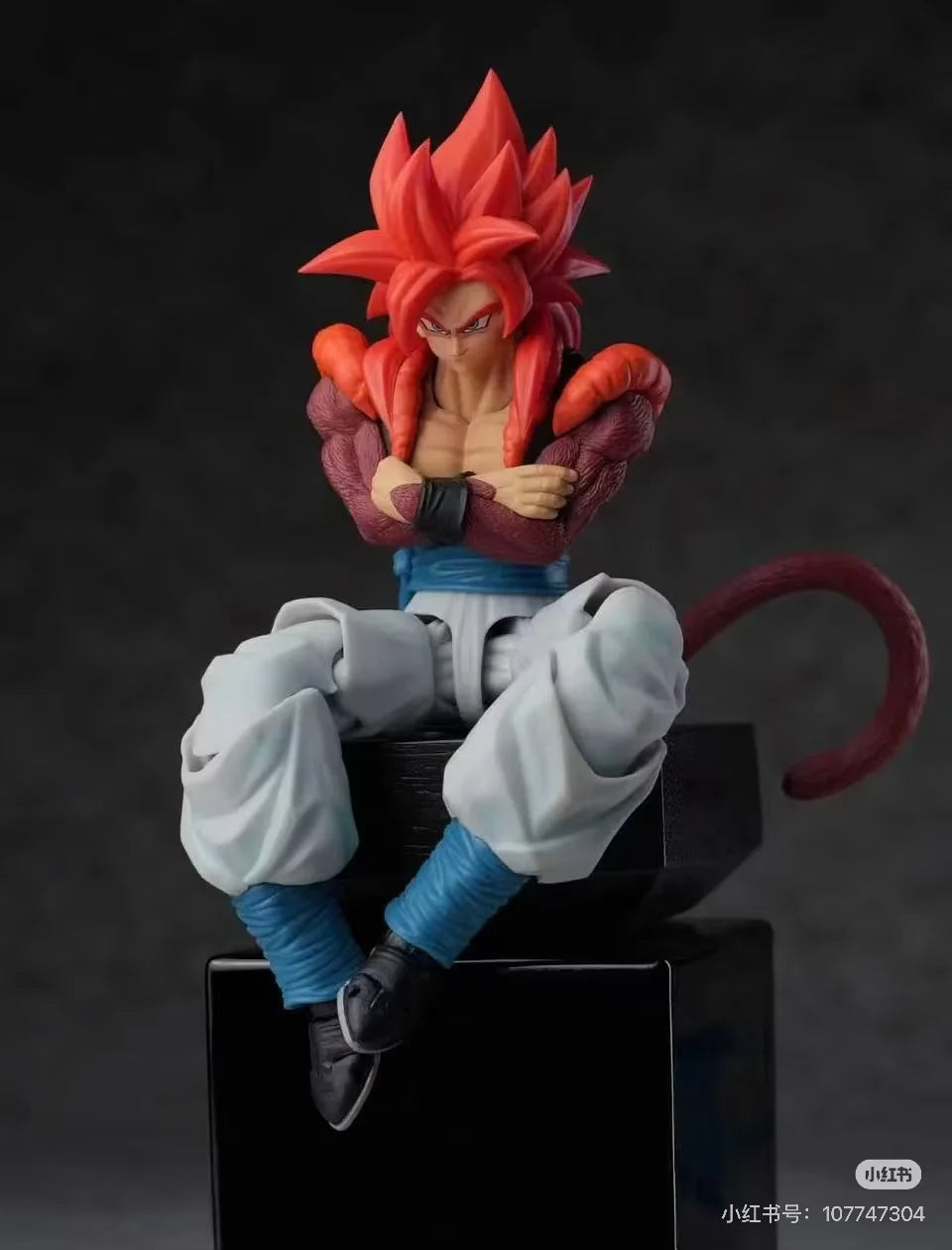 TonsenArttoys Kamione Studio SHF Gogeta SSJ4 Figure Dragon Ball GT Super Saiyan 4 Gogeta Anime Action Figures Kids Toys Gifts