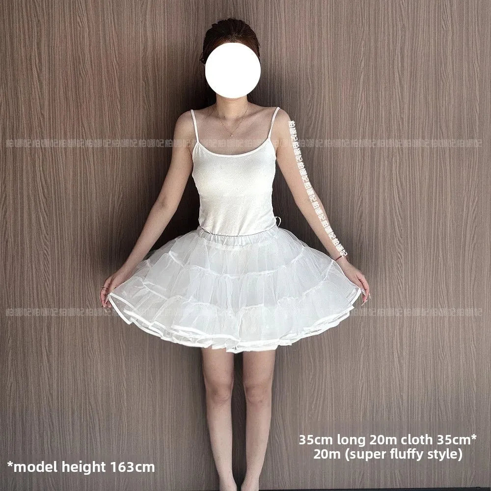 Fluffy Mesh Petticoat Underskirt – Lolita Crinoline