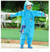 Kids Waterproof Hooded Rainsuit – Boys & Girls