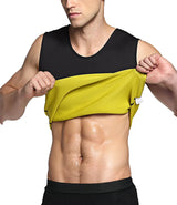 Men Slimming Body Shaper Modeling Vest Belly Reducing Shapewear Fat Burning Weight Loss Waist Trainer Sweat Corset Gym Tank Tops