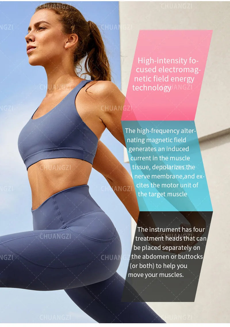EMSZERO PRO 6500W NEO Slimming Machine EMS+EMT/RF Nova Body Sculpting EMS Pelvic Muscle Stimulator Salon