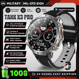 2026 Military Tank X3 Smart Watch | 1000mAh | AMOLED