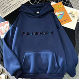 Women's "Friends" Print Pullover Hoodie