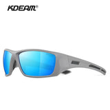 KDEAM New Polarized Fishing Sunglasses TR90 Frame Comfortable Anti slip Design Outdoor Fashion Sports Glasses Men Women Goggles