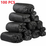 100Pack Disposable Shoe Covers Boot Non-Slip Large Foot Booties for Indoors Contractors Floor Carpet Shoe Coverings Protectors