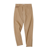 Maden Men's Khaki Selvedge Straight-Leg Jeans