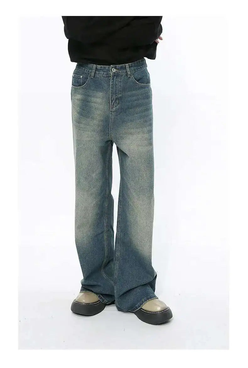 Men's Loose Straight-Leg Jeans