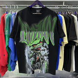 MIXED EMOTION Oversized Cotton Rhinestone T-Shirt