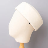 Vintage 100% Wool Felt Fedora Hat – Unisex Formal Style