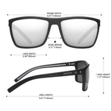Zenottic Men's Polarized Sunglasses – UV400 TR90 Frame