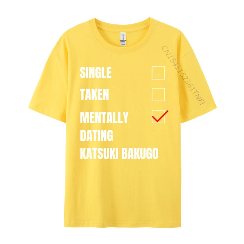 Funny Bakugo "Mentally Dating" T-Shirt