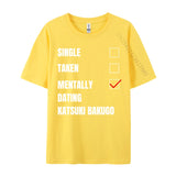Funny Bakugo "Mentally Dating" T-Shirt