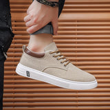 New Breathable Men's Canvas Shoes Student Casual Sports Shoes Trendy Youth Board Shoes