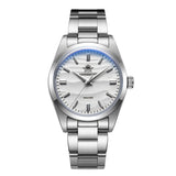 ADDIESDIVE Men's Watch 36mm Quartz Watch Diving 100m Sand Dial 316L Stainless Steel AR Bubber Glass Fashion WristWatch for Men
