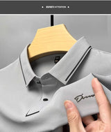 Men's Diamond Emblem Short-Sleeve Polo Shirt
