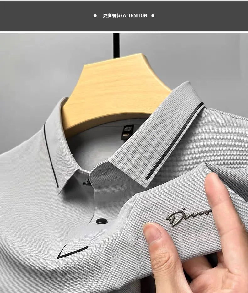 Men's Diamond Emblem Polo Shirt | Premium Casual