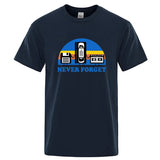 Never Forget Retro Graphic T-Shirt