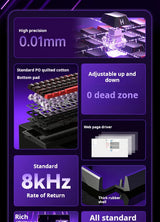 AULA WIN 68 HE Magnetic Axis Keyboard RT Gaming Mechanical Keyboard Wired 8KPolling Rate Full-Key Hot-Swappable