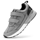 FitVille Diabetic Shoes for Men Extra Wide Width Adjustable Closure Walking Shoes Slip-on Sneakers for Foot Pain Relief Swollen