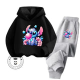 Disney Stitch Long Sleeve Hoodie & Pants Set